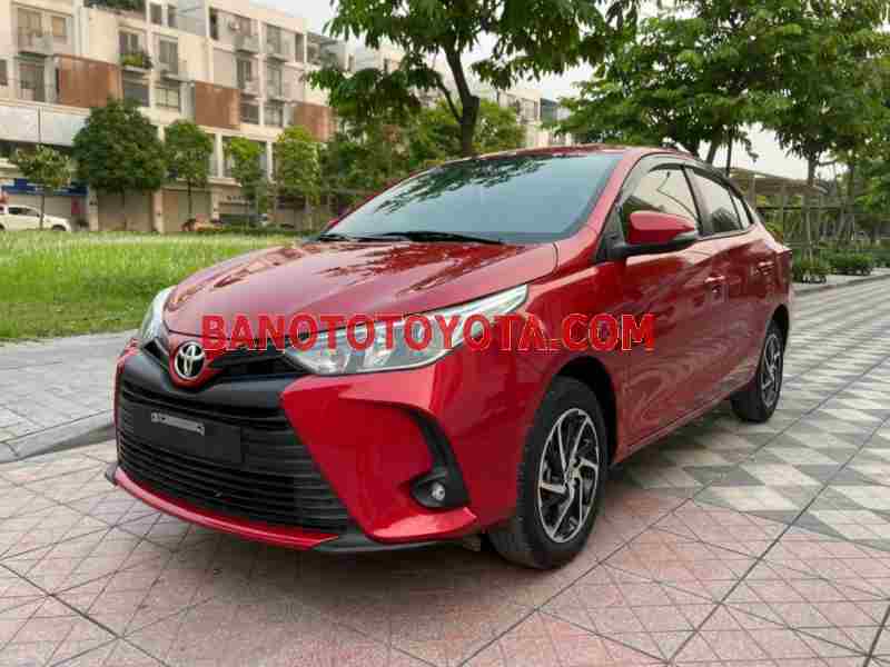 Cần bán xe Toyota Vios E CVT màu Đỏ 2021