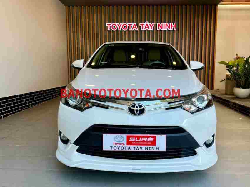 Cần bán gấp Toyota Vios 1.5 TRD đời 2018, màu Trắng