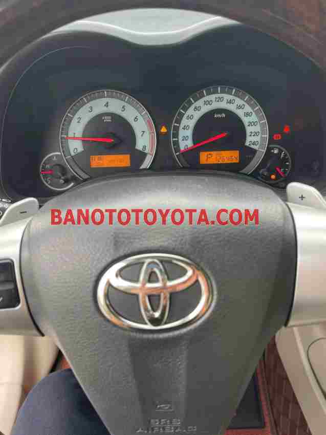 Cần bán gấp xe Toyota Corolla altis 2.0V 2012 màu Đen