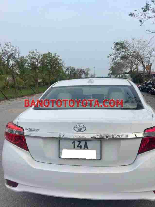 Cần bán Toyota Vios 1.5E CVT Máy xăng 2016 màu Trắng