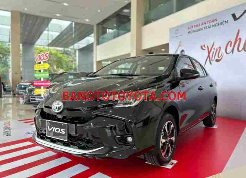 Bán xe Toyota Vios E CVT đời 2024, màu Đen, giá cạnh tranh