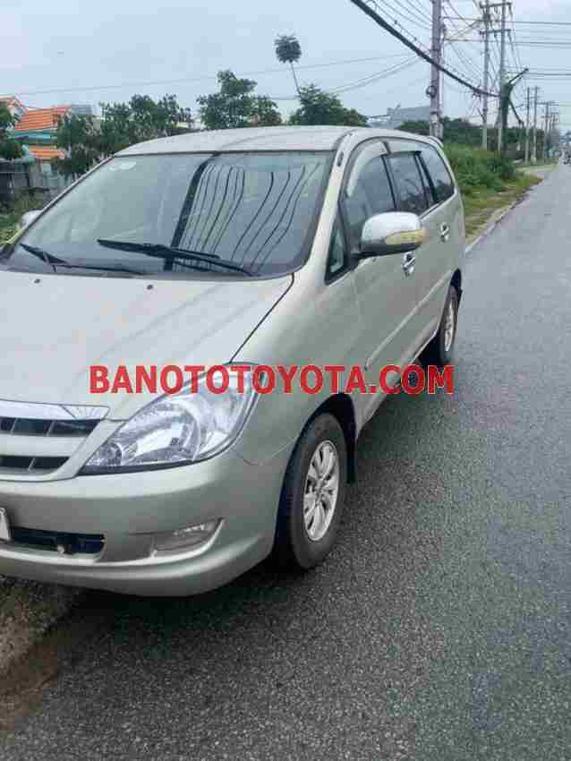 Cần bán Toyota Innova J Máy xăng 2007 màu Bạc