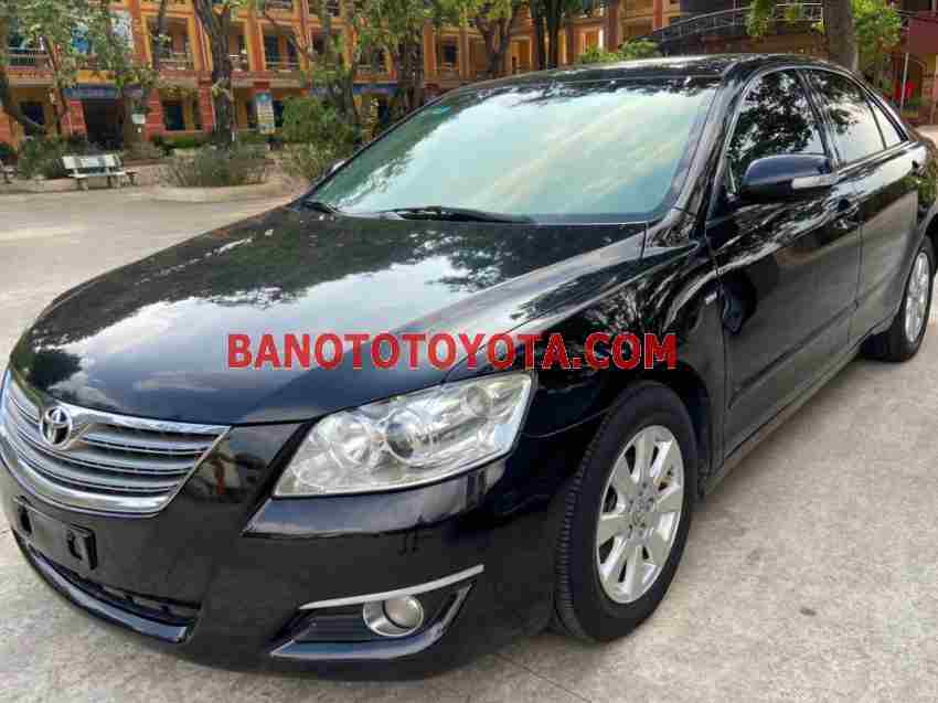 Cần bán gấp Toyota Camry 2.4G đời 2007, màu Đen