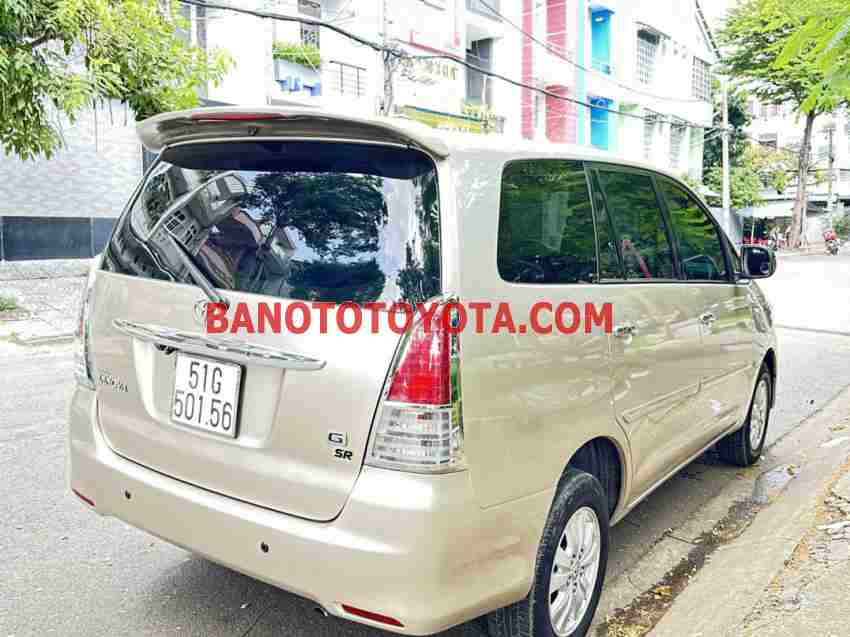 Cần bán gấp xe Toyota Innova G năm 2012, màu Cát, Số tay