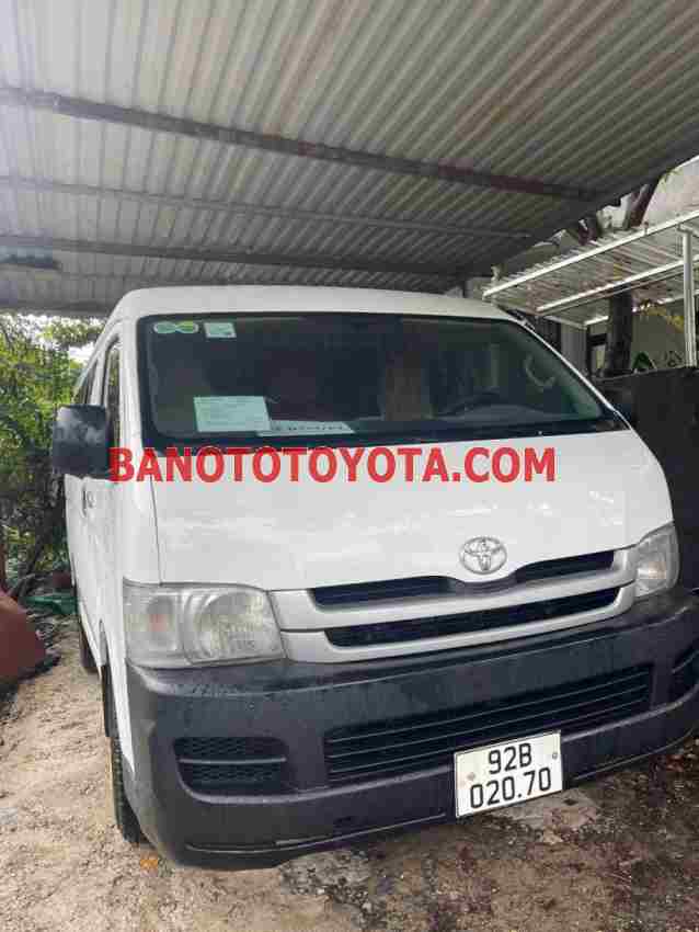 Bán Toyota Hiace 2.5, màu Trắng, Máy dầu, 2010