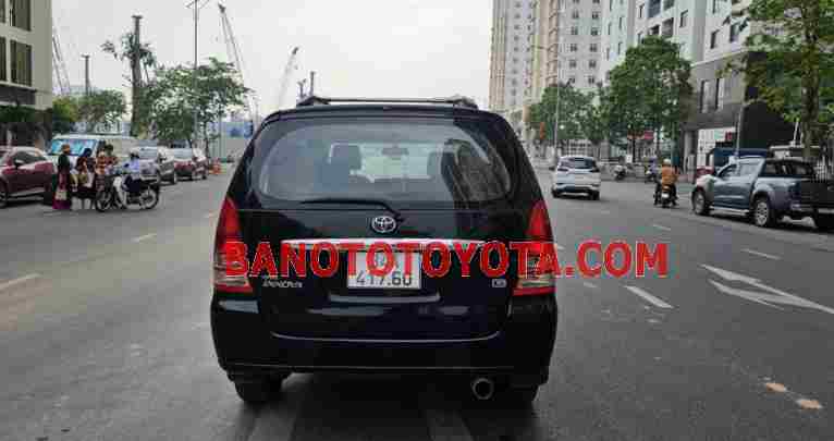 Cần bán gấp xe Toyota Innova G năm 2006, màu Đen, Số tay