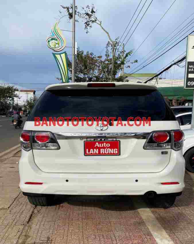 Cần bán Toyota Fortuner 2.5G Máy dầu 2016 màu Trắng