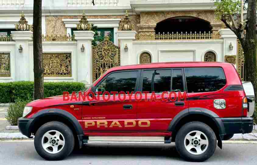 Cần bán Toyota Prado GX 3.0 MT Máy dầu 1997 màu Đỏ