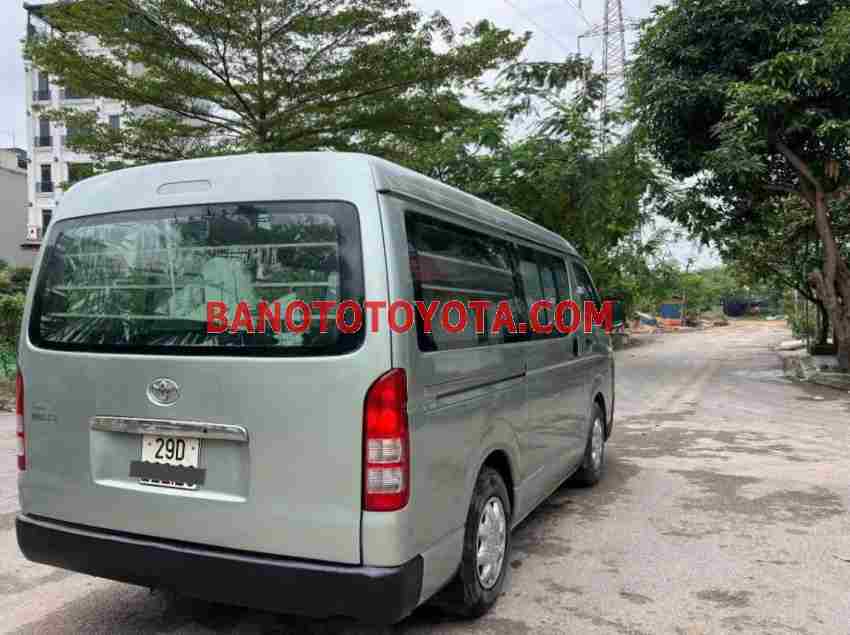 Cần bán xe Toyota Hiace 2.5 năm 2008 màu Xanh cực đẹp