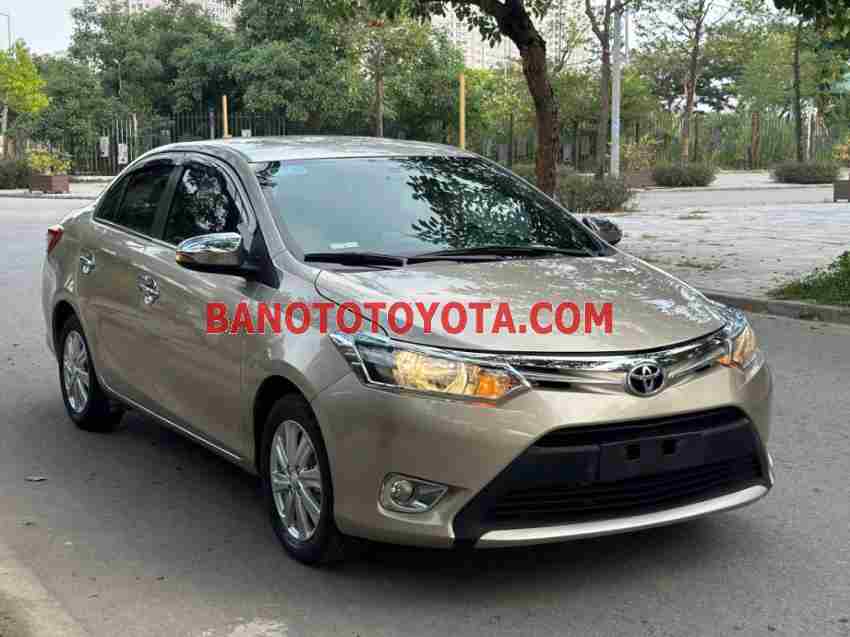 Cần bán xe Toyota Vios 1.5E 2017 Số tay màu Vàng