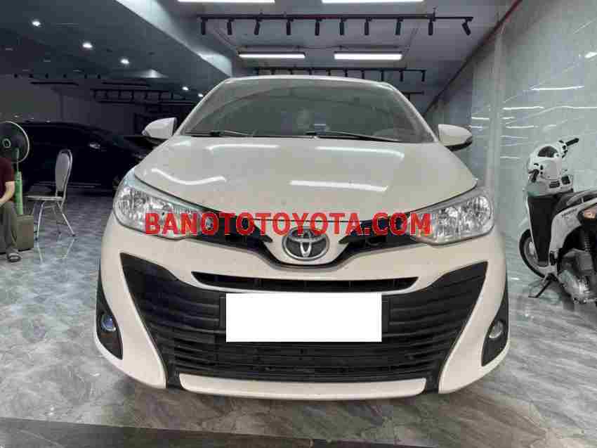 Cần bán gấp Toyota Vios 1.5E CVT đời 2019, màu Trắng