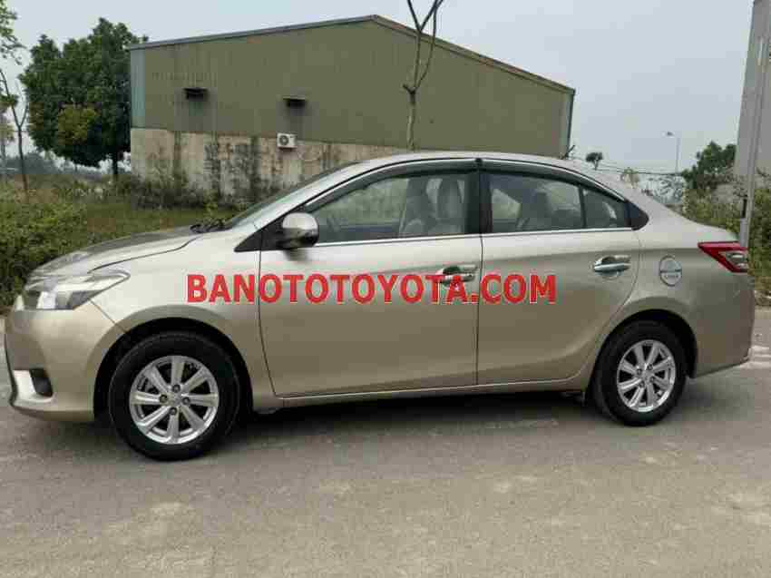 Cần bán gấp xe Toyota Vios 1.5E năm 2015, màu Vàng, Số tay