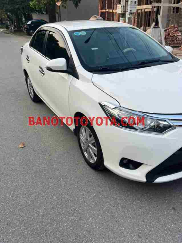 Cần bán gấp Toyota Vios 1.5G đời 2017, màu Trắng