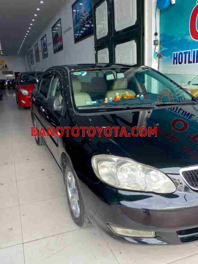 Cần bán gấp xe Toyota Corolla altis 1.8G MT năm 2003, màu Đen, Số tay