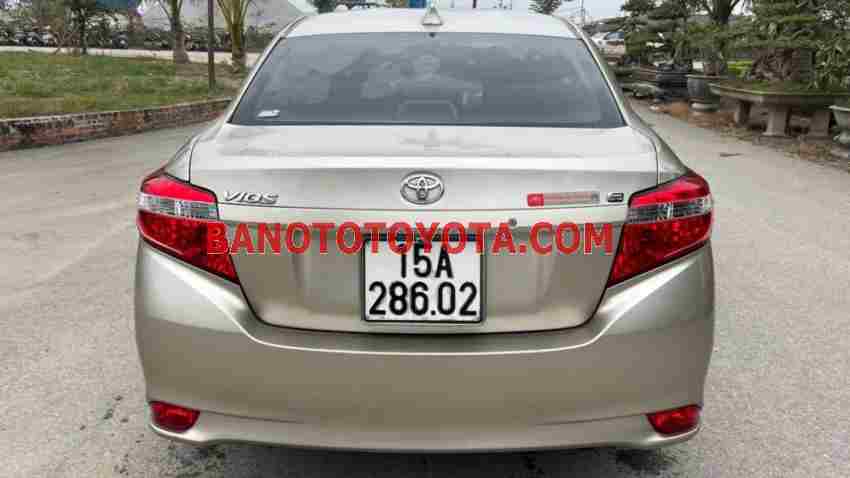 Cần bán gấp xe Toyota Vios 1.5E CVT 2016 màu Cát