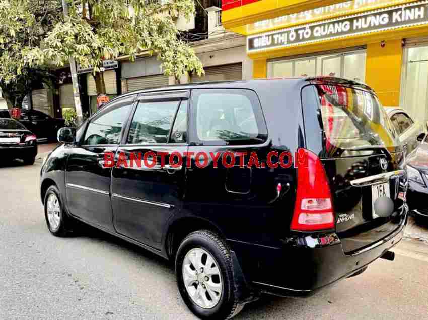 Cần bán xe Toyota Innova G 2007 Số tay màu Đen