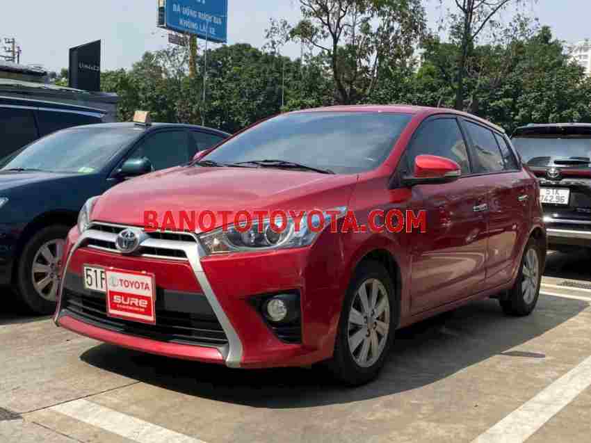 Cần bán gấp Toyota Yaris 1.5G đời 2016, màu Đỏ