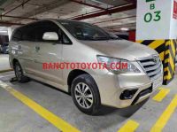 Cần bán gấp xe Toyota Innova 2.0E 2016 màu Cát