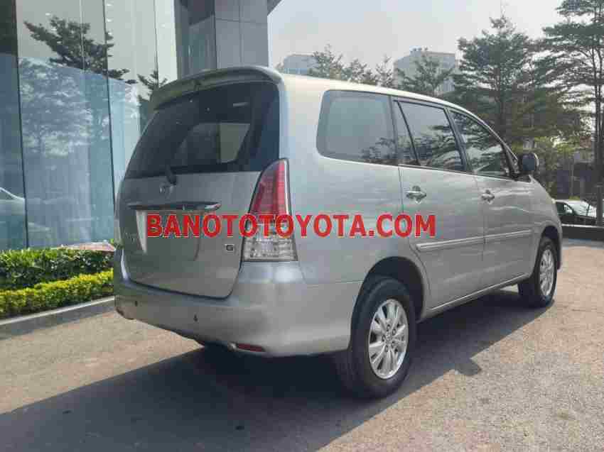 Cần bán gấp xe Toyota Innova G năm 2009, màu Bạc, Số tay