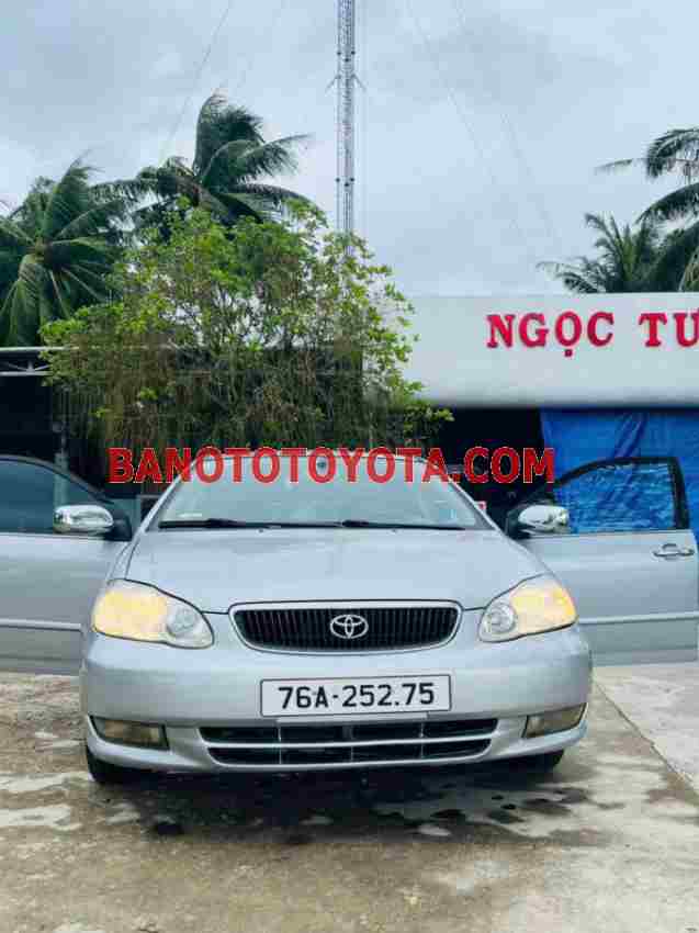 Cần bán Toyota Corolla altis 1.8G MT Máy xăng 2003 màu Bạc