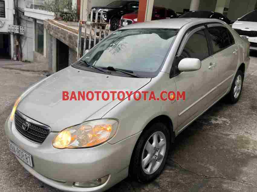 Cần bán gấp Toyota Corolla altis 1.8G MT đời 2005, màu Ghi