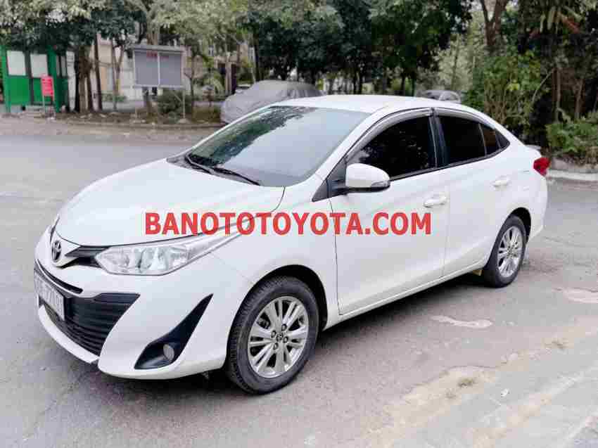 Cần bán xe Toyota Vios 1.5E CVT năm 2019 màu Trắng cực đẹp