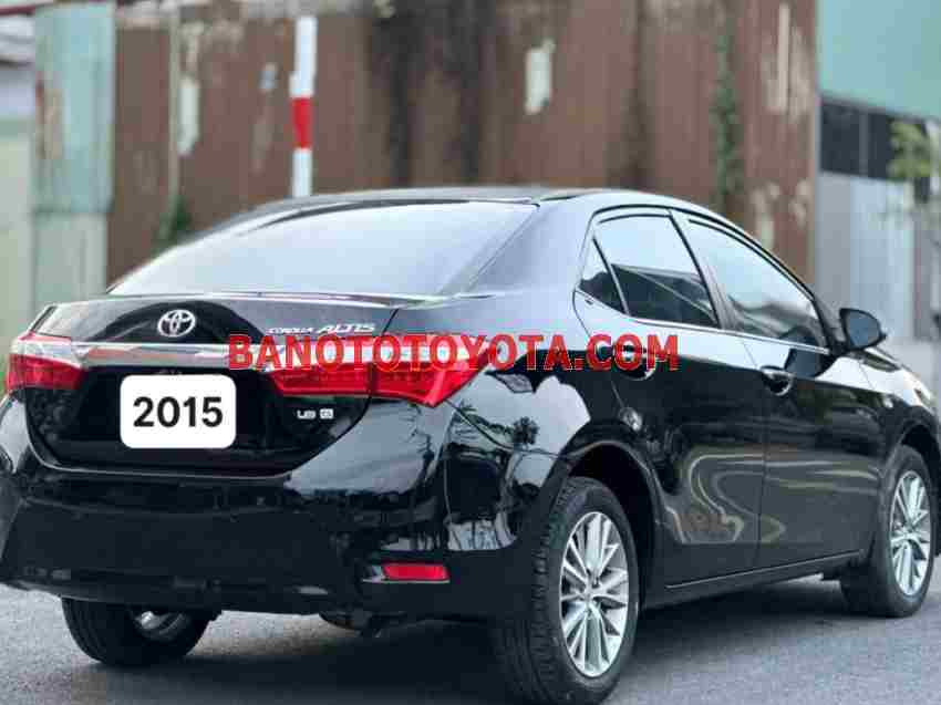 Cần bán gấp xe Toyota Corolla altis 1.8G AT 2015 màu Đen