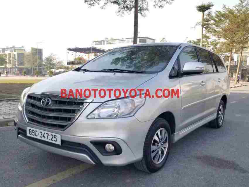 Bán Toyota Innova 2.0G, màu Bạc, Máy xăng, 2016