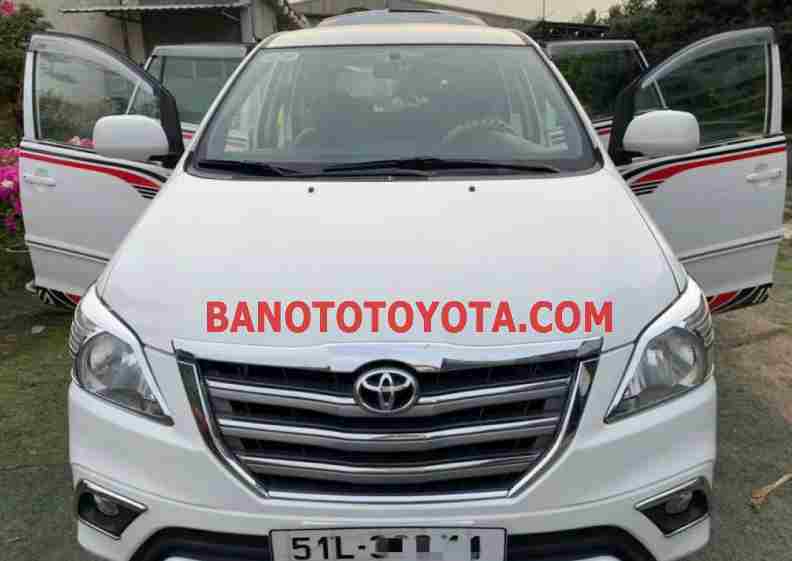 Cần bán xe Toyota Innova 2.0 MT 2015 Số tay màu Trắng