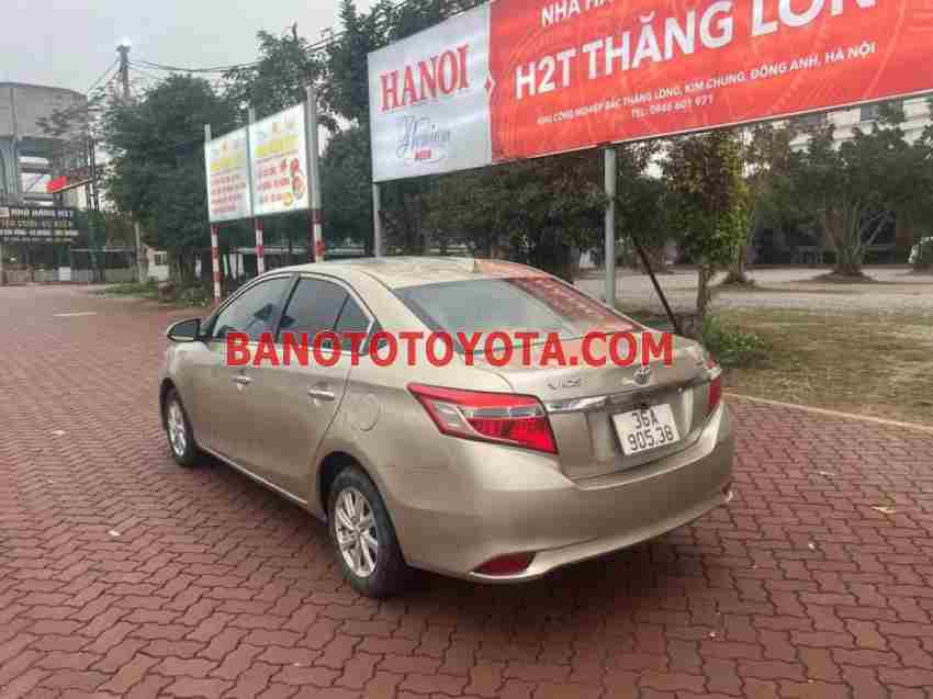 Cần bán xe Toyota Vios 1.5E 2015 Số tay màu Vàng