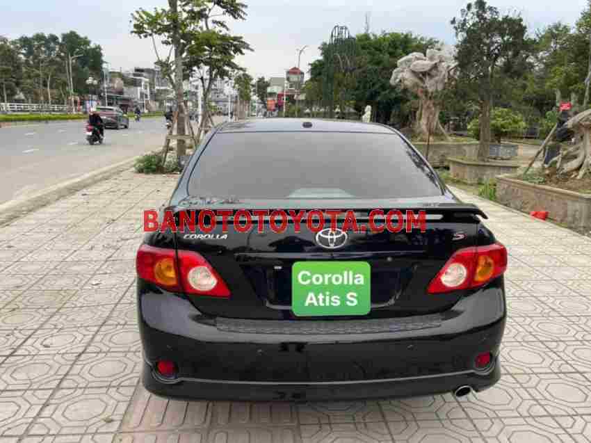 Cần bán xe Toyota Corolla S 1.8 AT 2008 Số tự động màu Đen