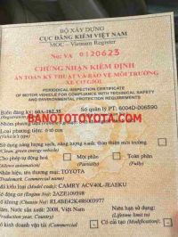 Cần bán Toyota Camry 2.4G 2008 xe đẹp