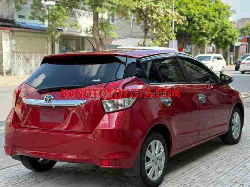 Cần bán gấp xe Toyota Yaris 1.5G năm 2017, màu Đỏ, Số tự động