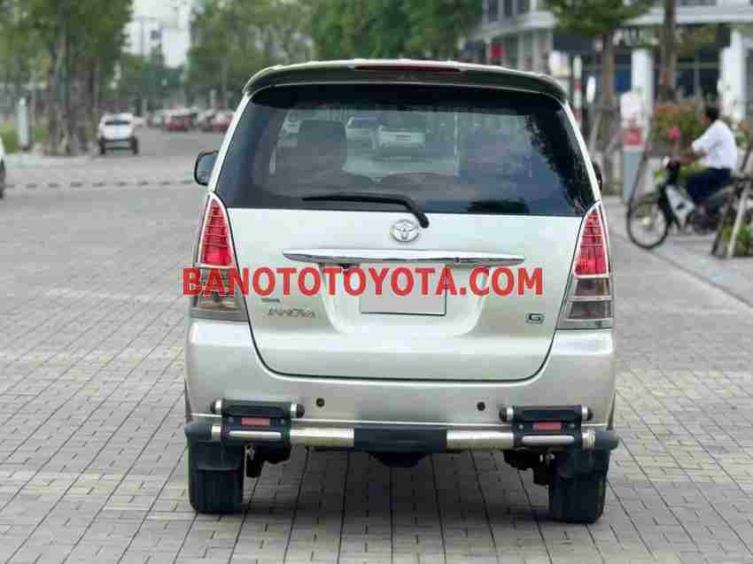 Cần bán Toyota Innova G Máy xăng 2007 màu Bạc
