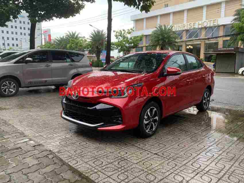 Toyota Vios E CVT 2025, màu Đỏ, Số tự động