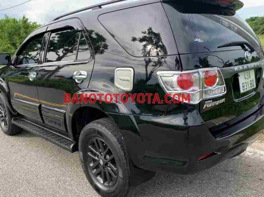 Cần bán gấp Toyota Fortuner 2.5G đời 2014, màu Đen