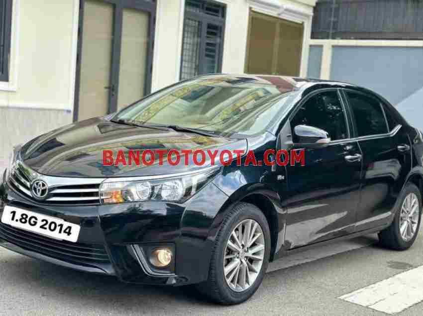 Cần bán xe Toyota Corolla altis 1.8G AT 2014 Số tự động màu Đen