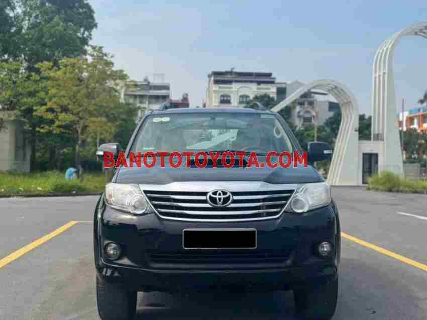Cần bán xe Toyota Fortuner 2.5G 2014 Số tay màu Đen