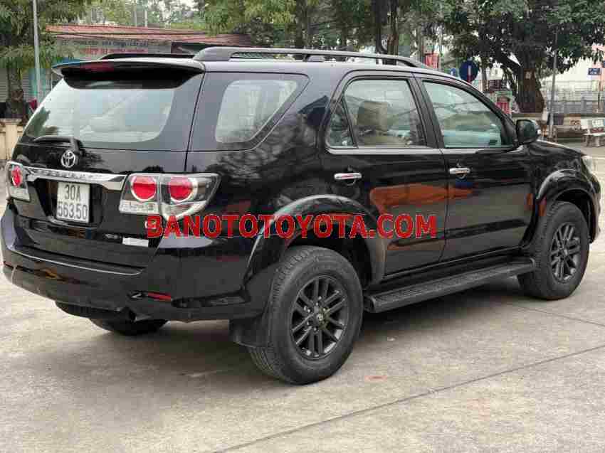 Cần bán gấp xe Toyota Fortuner 2.5G 2016 màu Đen