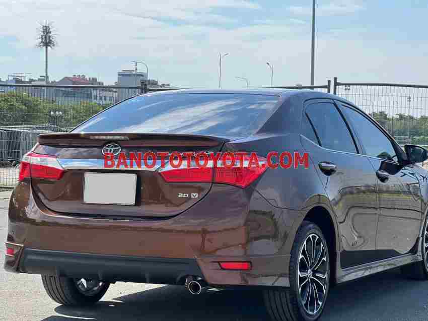 Cần bán xe Toyota Corolla altis 2.0V năm 2015 màu Nâu cực đẹp