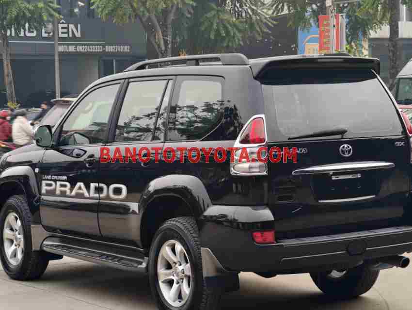 Cần bán gấp Toyota Prado GX 2.7 AT đời 2008, màu Đen