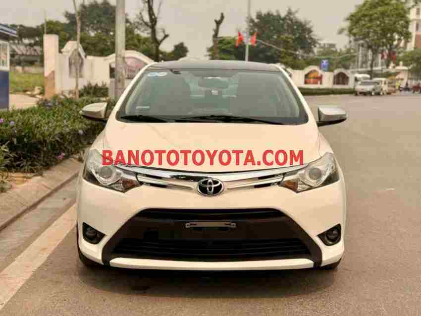 Cần bán xe Toyota Vios 1.5G màu Trắng 2017
