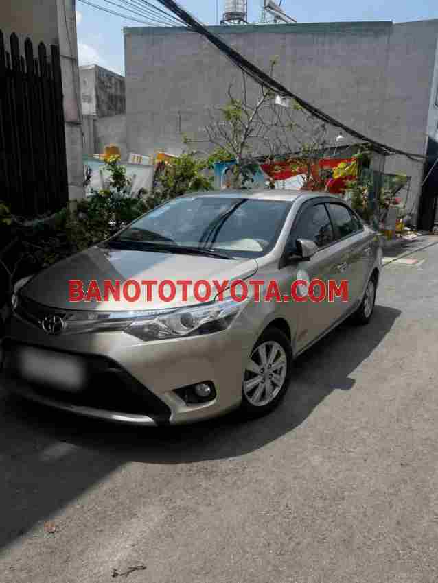 Cần bán xe Toyota Vios 1.5G năm 2016 màu Cát cực đẹp