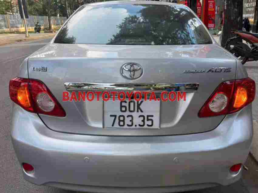 Cần bán xe Toyota Corolla altis 1.8G AT màu Bạc 2009