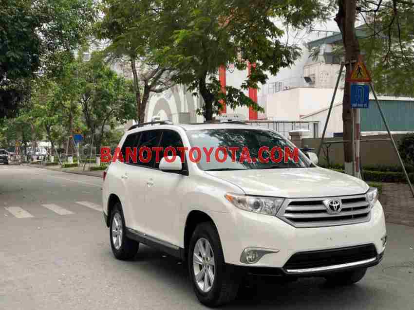 Cần bán Toyota Highlander SE 2.7 Máy xăng 2010 màu Trắng