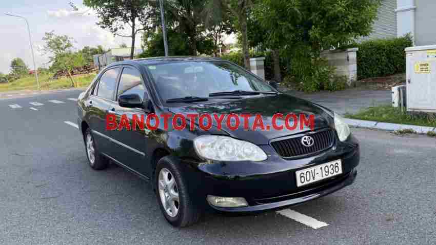 Bán Toyota Corolla altis 1.8G MT, màu Đen, Máy xăng, 2008