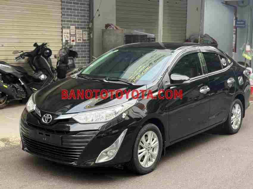 Cần bán gấp xe Toyota Vios 1.5E CVT năm 2019, màu Đen, Số tự động