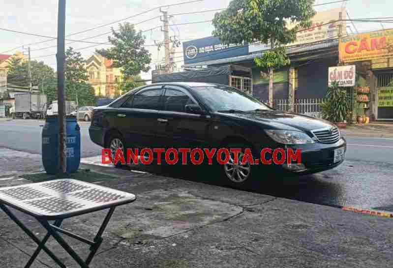 Cần bán xe Toyota Camry 2.4G 2004 Số tay màu Đen