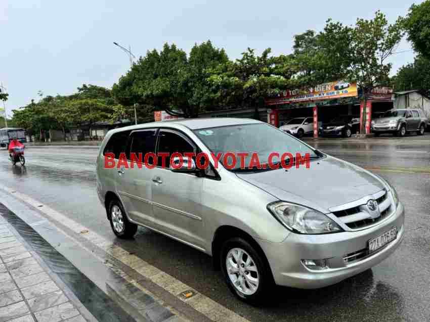 Cần bán xe Toyota Innova G 2007 Số tay màu Bạc