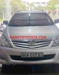 Cần bán gấp xe Toyota Innova G năm 2009, màu Bạc, Số tay